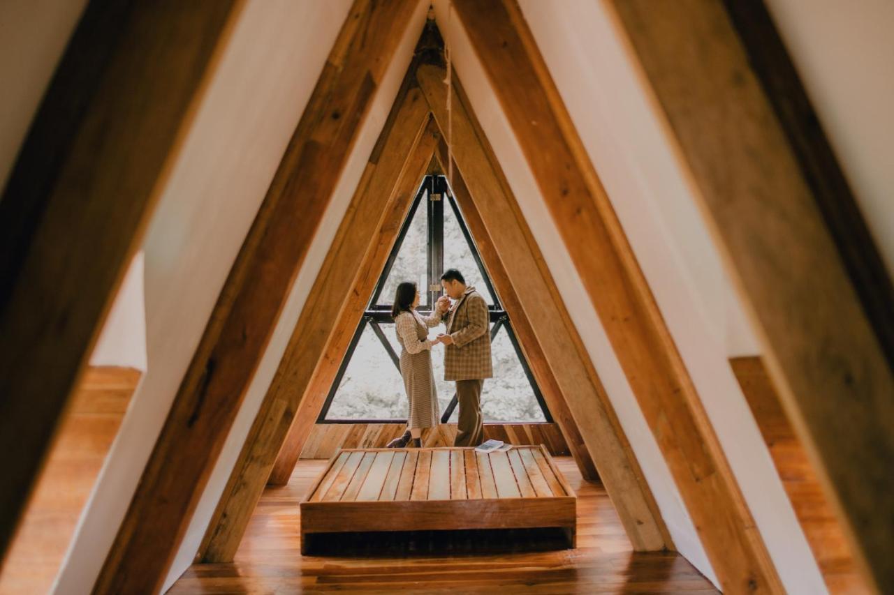 Camiguin Volcano Houses - A-Frame House Mambajao Luaran gambar