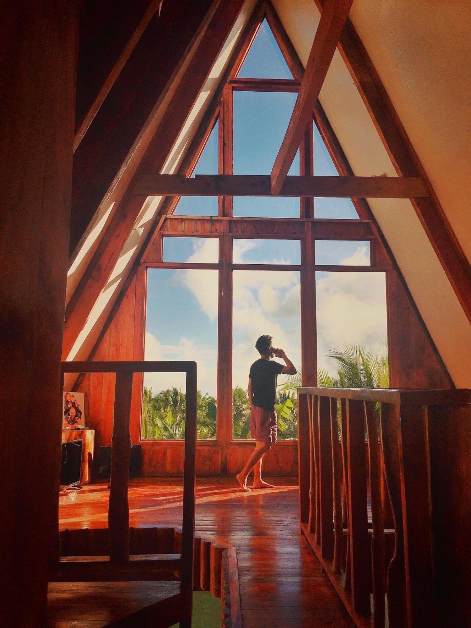 Camiguin Volcano Houses - A-Frame House Mambajao Luaran gambar